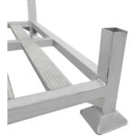 Kārtojama tērauda paletes pamatne 1810x1050x290mm 2000kg slodze | Adexa EUP1218 - Image 7