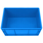 Plastmasas uzglabāšanas kaste 600x400x290mm zila | Adexa WHEU4628B - Image 3