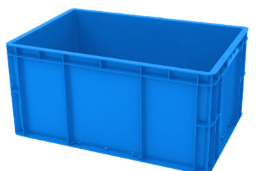 Plastmasas uzglabāšanas kaste 600x400x290mm zila | Adexa WHEU4628B