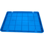 Vāks uzglabāšanas kastēm 600x400x200mm Zils | Adexa WHEU46L - Image 2