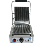 Smagās slodzes panīni kontakta grils ribots 1.8kW | Adexa IEG811R - Image 2