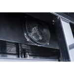 Komercisks pudeļu dzesētājs vertikāls 773 l ventilators divas eņģu durvis melns | Adexa LG805ABLACK - Image 10