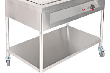 Mobilā Bain Marie ēdiena sildīšanas galds 3xGN1/1 | Adexa PFT12070
