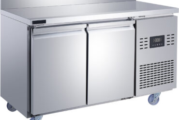 Komercsaldētava ar augšējo malu 2 durvis 1350x700x950mm | Adexa T147FBL2