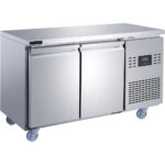 Komerciskais ledusskapis ar 2 durvīm 1350x700x850mm | Adexa T147RL2