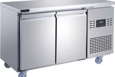 Komerciskais ledusskapis ar 2 durvīm 1350x700x850mm | Adexa T147RL2