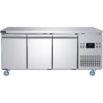 Komerciālais ledusskapis ar 3 durvīm 1795x700x850mm | Adexa T187FL3 - Image 2
