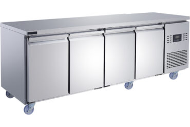 Komercijas ledusskapis ar 4 durvīm 2240x700x850mm | Adexa T227FL4
