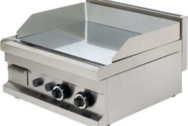 Komercijas gāzes grils gluds 2 zonas 9.6kW galda virsma | Adexa Hotmax 600 GG606