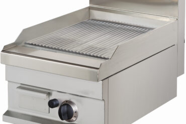 Komercijas gāzes grils ar rievotu virsmu 1 zona 6.0kW Galda virsma | Adexa Hotmax 700 GG711GS