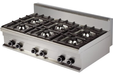 Gāzes plīts virsma 6 degļi 36.0kW | Adexa Hotmax 700 GR731S