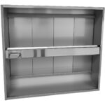 Komerciāla salu izplūdes pārsegs no nerūsējošā tērauda 1500x1300x350mm | Adexa CH20150S - Image 3