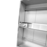 Komerciāla salu izplūdes pārsegs no nerūsējošā tērauda 1500x1300x350mm | Adexa CH20150S - Image 6