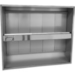 Komercijas salas izplūdes pārsegs nerūsējošā tērauda 2000x1300x350mm | Adexa CH20200S - Image 2