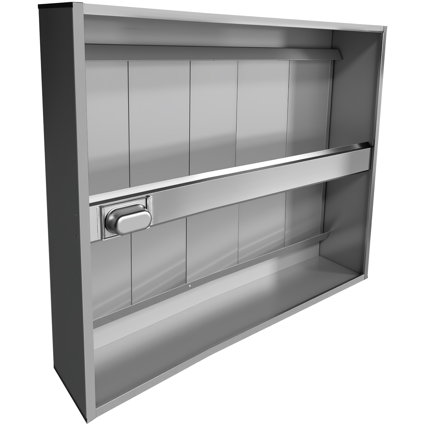 Komercijas salas izplūdes pārsegs nerūsējošā tērauda 2000x1300x350mm | Adexa CH20200S Komercijas salas izplūdes pārsegs nerūsējošā tērauda 2000x1300x350mm | Adexa CH20200S - Image 1