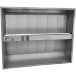 Komerciāla salu izplūdes pārsegs no nerūsējošā tērauda 2500x1300x350mm | Adexa CH20250S - Image 2