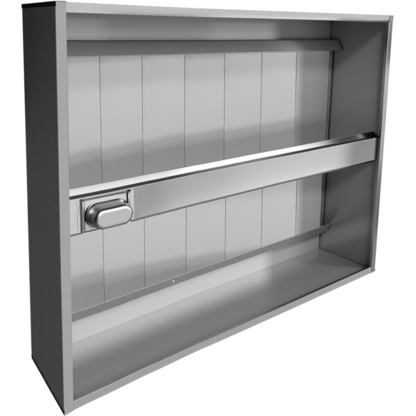 Komerciāla salu izplūdes pārsegs no nerūsējošā tērauda 3000x1300x350mm | Adexa CH20300S