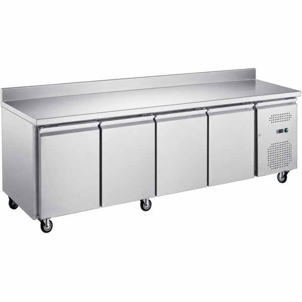Tirdzniecības ledusskapis ar 4 durvīm, dziļums 700mm | Adexa RG42V