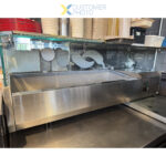 Refrigerated Servery Prep Top 1200mm 4xGN1/3 Depth 380mm Glass top | Adexa GT512 - Image 2