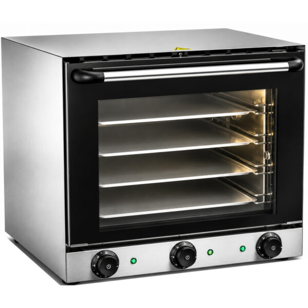 Komerciāla elektriskā konvekcijas krāsns ar grilu 4 cepšanas pannas 325x450mm | Adexa YSD3A