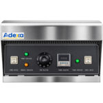 Divkāršs groza profesionāls brīvi stāvošs elektriskais fritieris, viena tvertne 18kW 28 litri | Adexa DF28L - Image 3