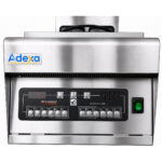 Profesionāla brīvi stāvoša elektriskā fritiere ar vienu tvertni 18kW 28 litri Programmējama | Adexa DF28LD - Image 2