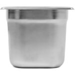 Nerūsējošā tērauda Gastronorm panna GN1/6 dziļums 150mm | Adexa E8016150-8166