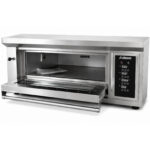 Ceptuves krāsns Elektriskā 1 kamera 2 x 400x600mm plaukti 400°C Digitālā vadība 6.6kW 220V | Adexa HTD20KI - Image 2