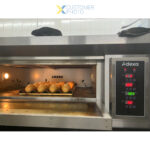 Ceptuves krāsns Elektriskā 1 kamera 2 x 400x600mm plaukti 400°C Digitālā vadība 6.6kW 220V | Adexa HTD20KI - Image 6