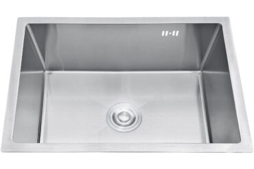 Premium vienas bļodas izlietne 750x450x220mm virsmas uzstādīšanai no nerūsējošā tērauda | Adexa SB754522