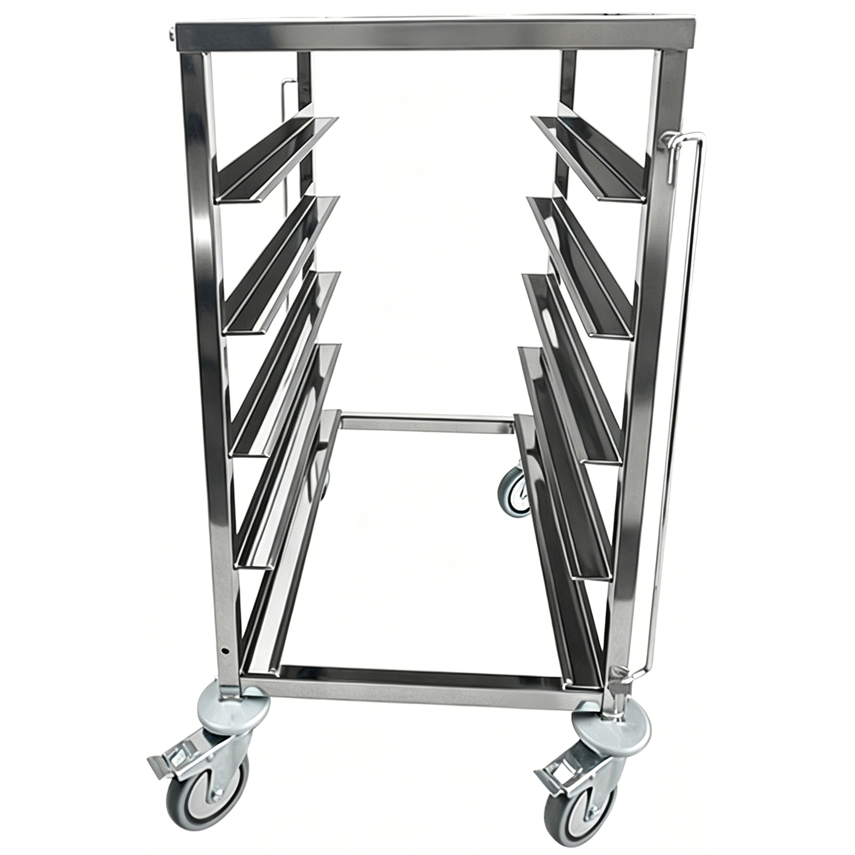 Pannas ratiņi ar augšējo plauktu 5x600x400mm paplātes Nerūsējošais tērauds 465x620x900mm Slāņu attālums 135mm | Adexa WHDBC05 Pannas ratiņi ar augšējo plauktu 5x600x400mm paplātes Nerūsējošais tērauds 465x620x900mm Slāņu attālums 135mm | Adexa WHDBC05 - Image 1