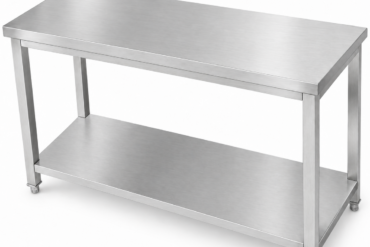 Premium komerciālais darba galds Nerūsējošais tērauds Apakšējais plaukts 1500x700x900mm | Adexa DWT15070WO