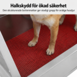 Komercijas nerūsējošā tērauda mājdzīvnieku kopšanas vanna 1000x600x1050 (900+150)mm ar noteces komplektu | Adexa PDBS60100 - Image 3