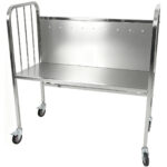 Komercijas augsto plātņu pārvadāšanas rati ar 3 stiepleņu nodalījumiem 1112x624x1100mm | Adexa PTTHB01FL - Image 3