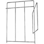 Komercijas augsto plātņu pārvadāšanas rati ar 3 stiepleņu nodalījumiem 1112x624x1100mm | Adexa PTTHB01FL - Image 7