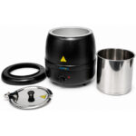 Komercijas zupas katls melns 10 litri | Adexa 83010SP - Image 3