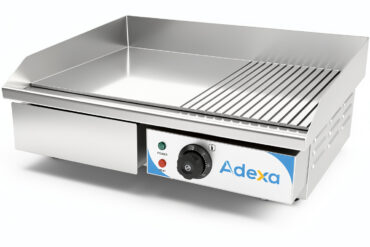 Komercgrils Gluds/Ribots 550x430x240mm 3kW Elektrisks | Adexa IWG8182