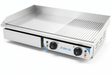 Komercijas grils gluds/rievots 730x470x240mm 4.4kW elektriskais | Adexa IWG8202