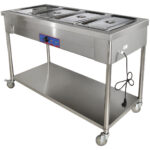 Mobilais Bain Marie ēdiena sildītājs 4xGN1/1 | Adexa PFT15070