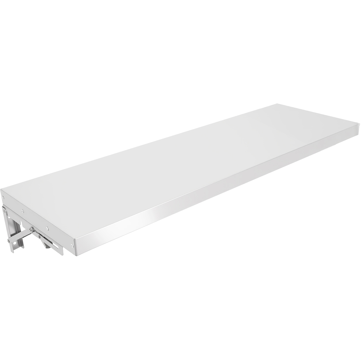 Saliekams sienas plaukts no nerūsējošā tērauda 900x350x156mm | Adexa RTW4B0935 Salokāma sienas plaukts no nerūsējošā tērauda 900x300x156mm | Adexa RTW40930 - Image 1