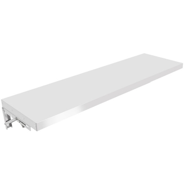 Salokāma sienas plaukts no nerūsējošā tērauda 1200x300x156mm | Adexa RTW41230