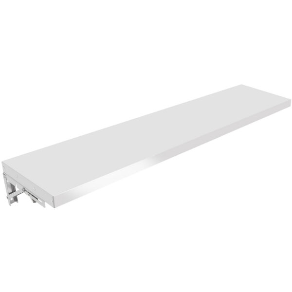 Salokāma sienas plaukts no nerūsējošā tērauda 2000x350x156mm | Adexa RTW4B2035
